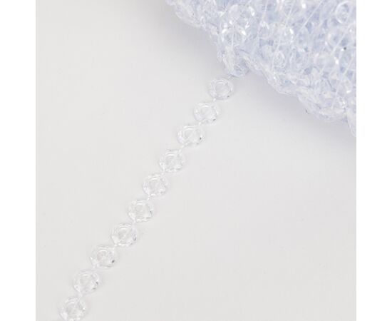 Гирлянда из кристаллов, прозрачная, 15 м, изображение 5 ᐒ купить на  ❤ Like7km.com.ua