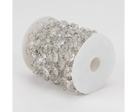 Гирлянда из кристаллов, прозрачная, 15 м, изображение 3 ᐒ купить на  ❤ Like7km.com.ua
