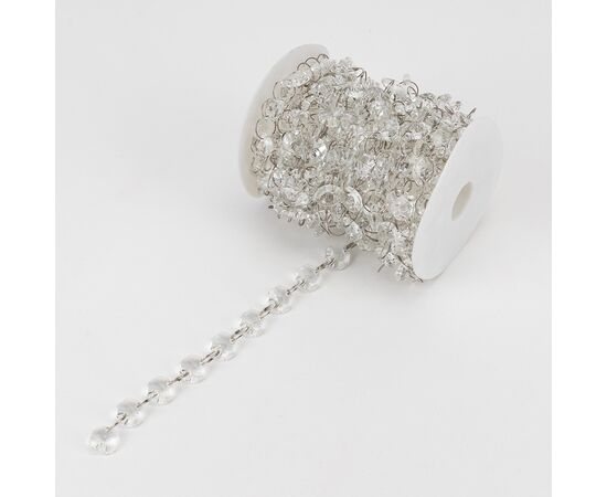 Гирлянда из кристаллов, прозрачная, 15 м, изображение 4 ᐒ купить на  ❤ Like7km.com.ua