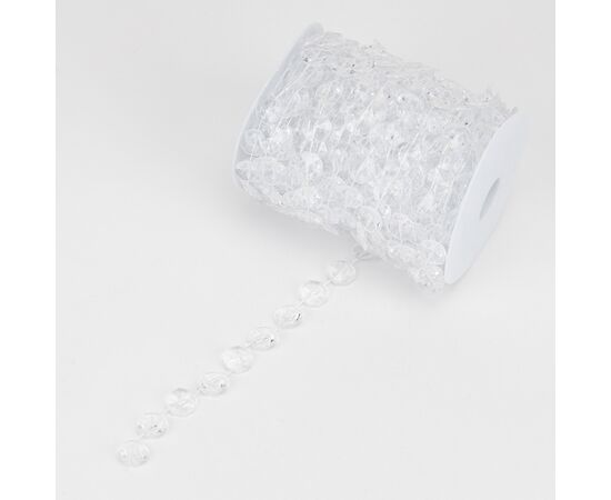 Гирлянда из кристаллов, прозрачная, 15 м, изображение 4 ᐒ купить на  ❤ Like7km.com.ua