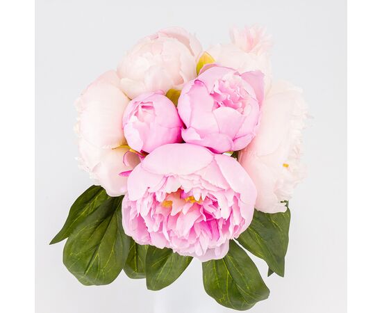 Букет пионов, 7 бутонов, пудрово-лиловый, 28 см СПАСЕННАЯ ПОЗИЦИЯ, изображение 3 ᐒ купить на  ❤ Like7km.com.ua