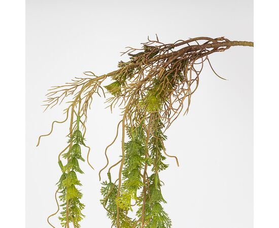 Искусственная свисающая ветка "Лесные ручьи", зеленая, 120 см, изображение 3 ᐒ купить на  ❤ Like7km.com.ua