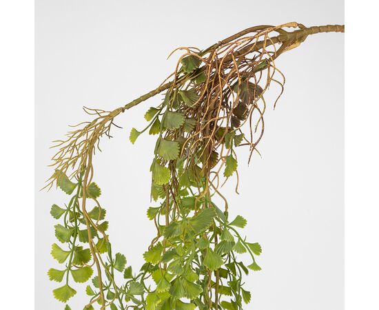 Искусственная свисающая ветка "Ивовые паруса", зеленая, 120 см, изображение 3 ᐒ купить на  ❤ Like7km.com.ua