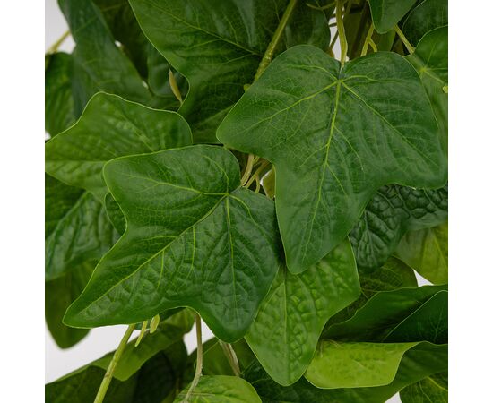 Искусственная свисающая ветка "Плющ", зеленая, 110 см, изображение 5 ᐒ купить на  ❤ Like7km.com.ua