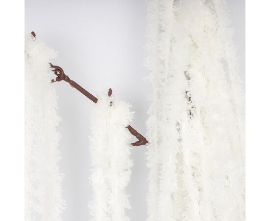 Искусственная свисающая ветка "Амарант", белая, 120 см, изображение 3 ᐒ купить на  ❤ Like7km.com.ua