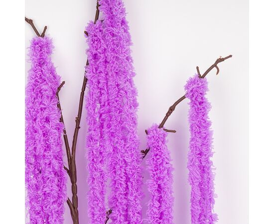 Искусственная свисающая ветка "Амарант", сиреневая, 120 см, изображение 3 ᐒ купить на  ❤ Like7km.com.ua