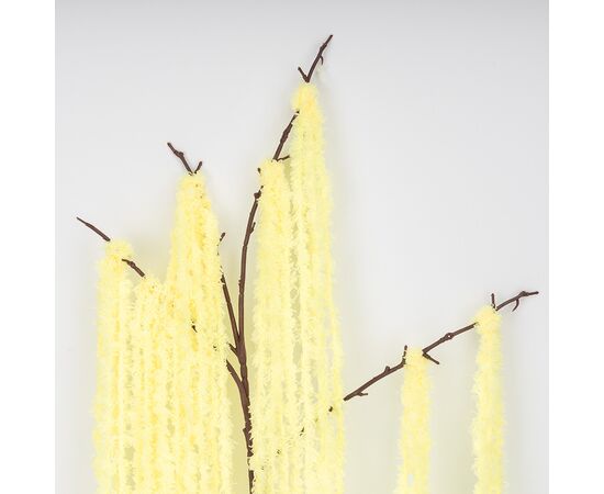 Искусственная свисающая ветка "Амарант", кремовая, 120 см, изображение 2 ᐒ купить на  ❤ Like7km.com.ua