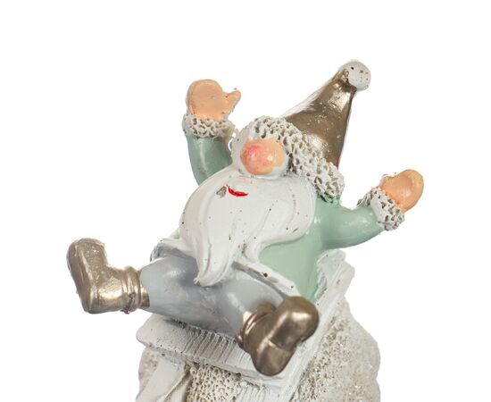 Статуэтка "Игривый Дед Мороз", изображение 2 ᐒ купить на  ❤ Like7km.com.ua