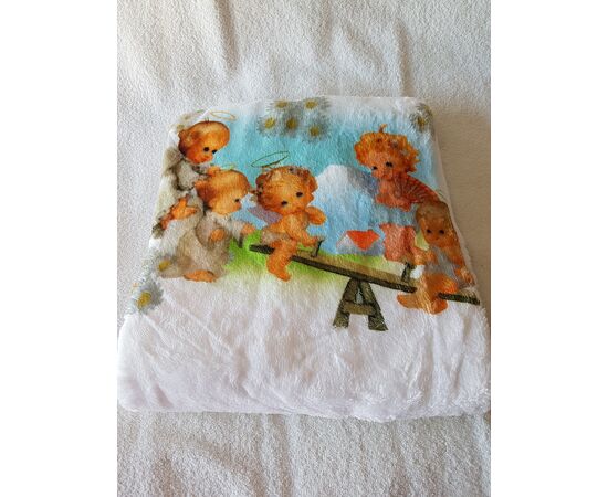 Крыжма (полотенце для крещения) белое с ангелочками, изображение 2 ᐒ купить на  ❤ Like7km.com.ua