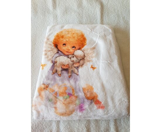 Крыжма (полотенце для крещения) белое с ангелочками, изображение 4 ᐒ купить на  ❤ Like7km.com.ua