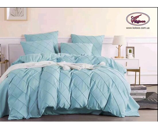 Сатиновая постель ромб 160х210, изображение 2 ᐒ купить на  ❤ Like7km.com.ua