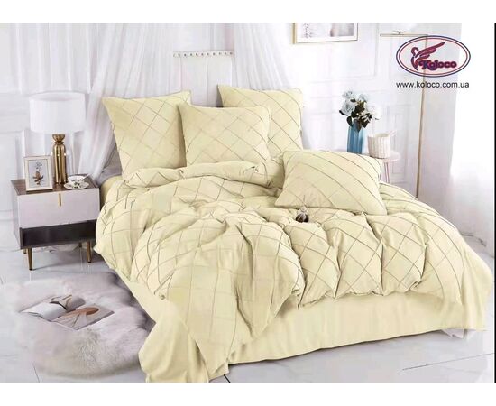 Сатиновая постель ромб 160х210, изображение 3 ᐒ купить на  ❤ Like7km.com.ua