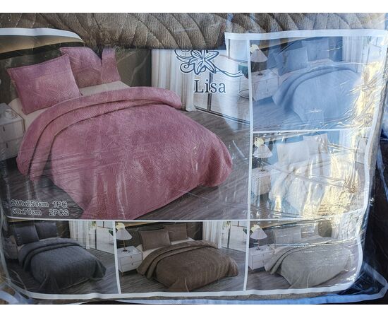 Стеганое велюровое покрывало, изображение 2 ᐒ купить на  ❤ Like7km.com.ua