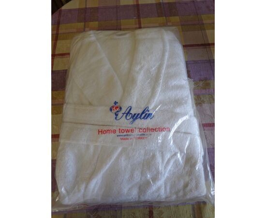 Белые махровые халаты, изображение 2 ᐒ купить на  ❤ Like7km.com.ua