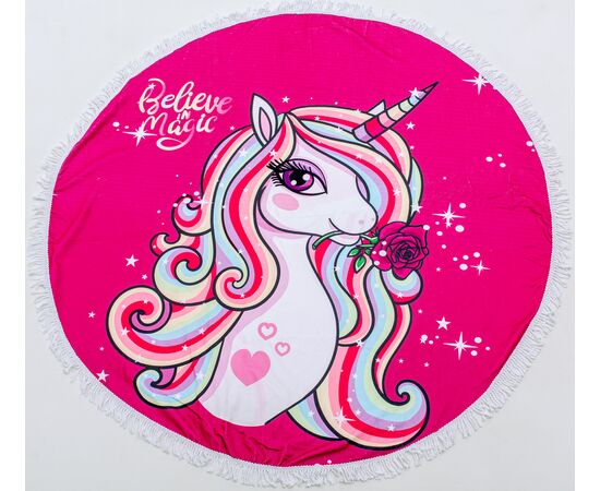 Пляжные круглое полотенца в ассортименте. Размер: 150*150, изображение 5 ᐒ купить на  ❤ Like7km.com.ua