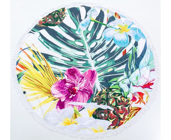 Пляжные круглое полотенца в ассортименте. Размер: 150*150, изображение 2 ᐒ купить на  ❤ Like7km.com.ua