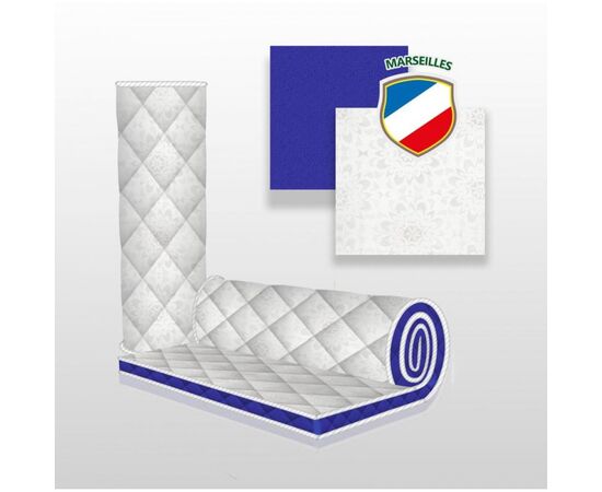 Ортопедический матрас-топпер Marseilles. Размер: 150х190 см, изображение 4 ᐒ купить на  ❤ Like7km.com.ua