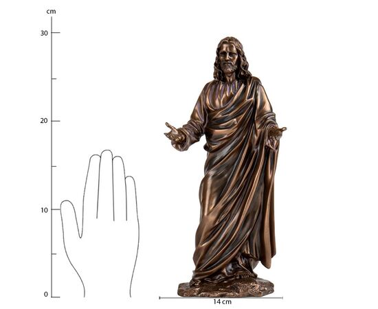 Статуэтка "Иисус", 29,5 см VERONESE, изображение 7 ᐒ купить на  ❤ Like7km.com.ua