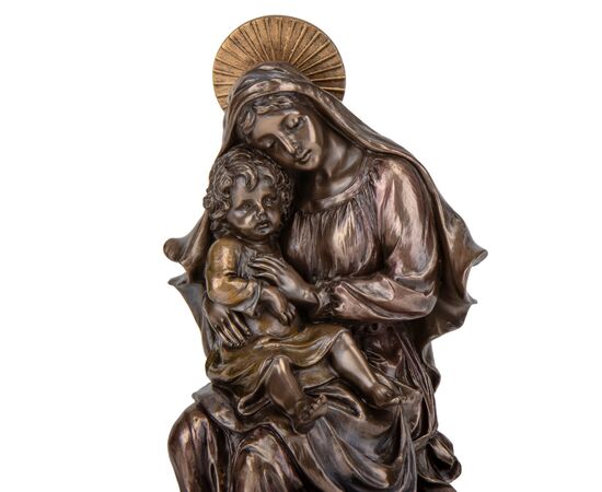 Статуэтка "Дева Мария с Иисусом", 24 см VERONESE, изображение 3 ᐒ купить на  ❤ Like7km.com.ua