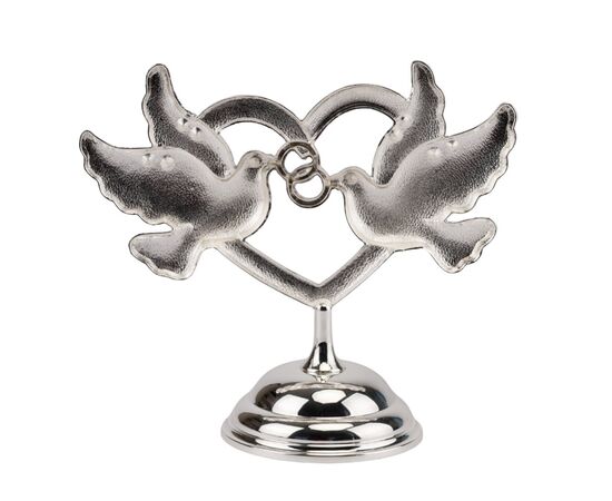 Фигурка "Два голубя на сердце" (18*16 см), изображение 3 ᐒ купить на  ❤ Like7km.com.ua