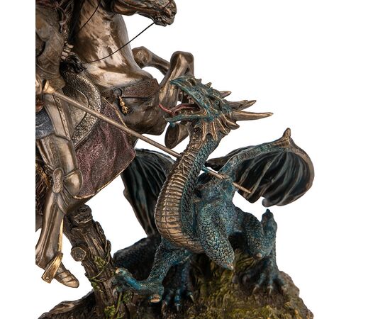 Статуэтка "Святой Георгий Победоносец", 25 см VERONESE, изображение 3 ᐒ купить на  ❤ Like7km.com.ua