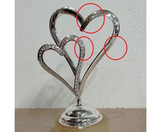 Два сердца (22 см), изображение 3 ᐒ купить на  ❤ Like7km.com.ua