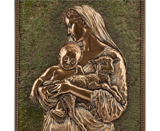 Картина-барельеф "Дева Мария с младенцем", 23 см VERONESE, изображение 3 ᐒ купить на  ❤ Like7km.com.ua