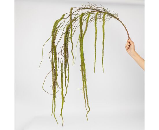 Искусственная свисающая ветка "Амарант", зеленая, 150 см, изображение 2 ᐒ купить на  ❤ Like7km.com.ua