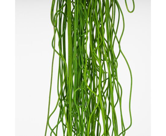 Искусственная свисающая ветка "Тонкие нити", зеленая, 105 см, изображение 3 ᐒ купить на  ❤ Like7km.com.ua