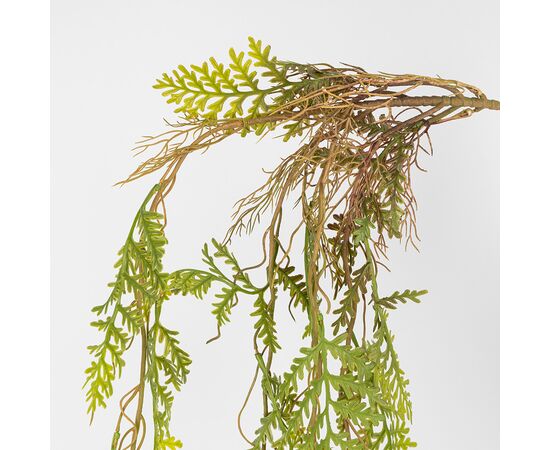 Искусственная свисающая ветка "Тень папоротника", зеленая, 95 см, изображение 3 ᐒ купить на  ❤ Like7km.com.ua