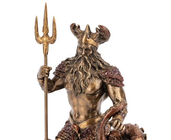 Статуэтка "Посейдон. Обладатель морей", 22 см VERONESE, изображение 3 ᐒ купить на  ❤ Like7km.com.ua