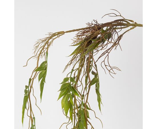 Искусственная свисающая ветка "Зеленый водопад", зеленая, 95 см, изображение 3 ᐒ купить на  ❤ Like7km.com.ua