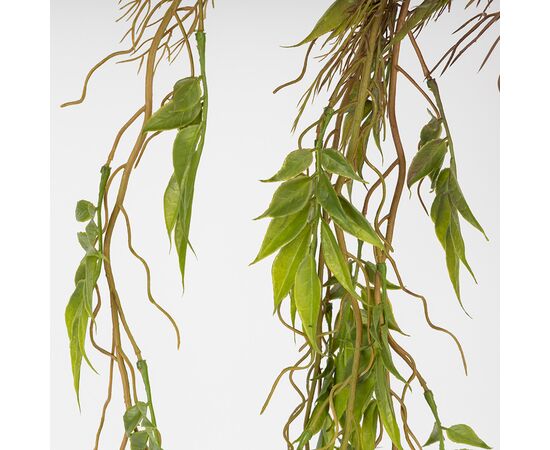 Искусственная свисающая ветка "Зеленый водопад", зеленая, 95 см, изображение 4 ᐒ купить на  ❤ Like7km.com.ua