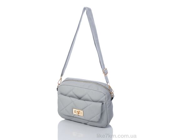 Сумка женская 2153-10 grey 16*22*7 см, "David Polo" оптом со склада 7км ᐒ купить на  ❤ Like7km.com.ua
