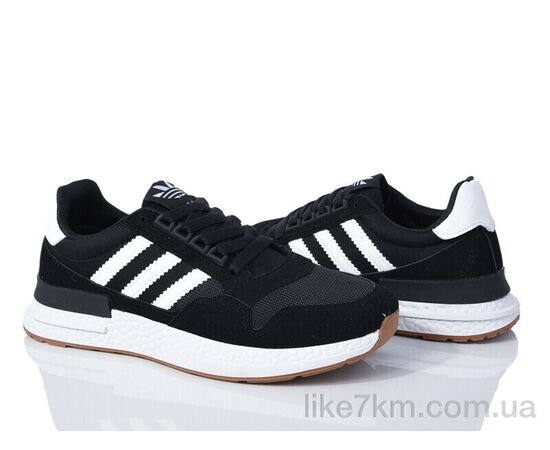 Кроссовки мужские Весна/Осень HD15(182-35) black-white (8 пар р.40-44) "Violeta" оптом со склада 7км ᐒ купить на  ❤ Like7km.com.ua