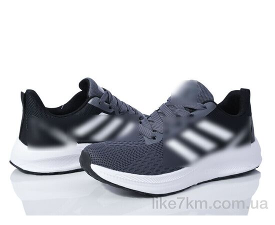 Кроссовки женские Весна/Осень HD32(173-6) grey-black (8 пар р.36-41) "Violeta" оптом со склада 7км ᐒ купить на  ❤ Like7km.com.ua