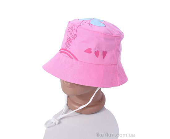Панама Лето EX010-2 l.pink (5 шт. р.One size) "RuBi" оптом со склада 7км ᐒ купить на  ❤ Like7km.com.ua