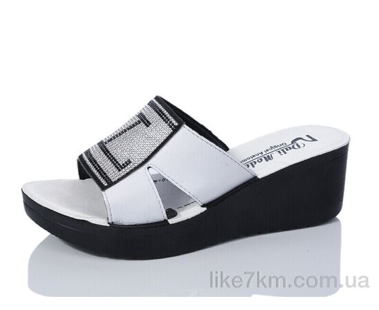 Шлепанцы женские Лето 0970C white (6 пар р.36-40) "Sali-2" оптом со склада 7км ᐒ купить на  ❤ Like7km.com.ua