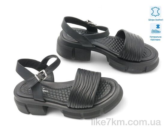 Босоножки женские летние Лето 177148 (8 пар р.36-40) "Allshoes" оптом со склада 7км ᐒ купить на  ❤ Like7km.com.ua