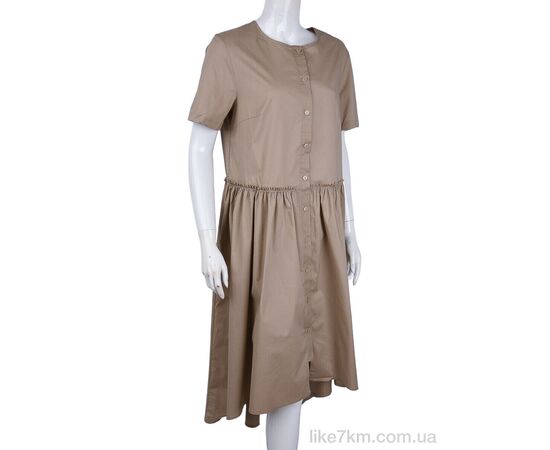 Платье Лето 884 beige (2 шт. р.42-44) "Vande Grouff" оптом со склада 7км ᐒ купить на  ❤ Like7km.com.ua