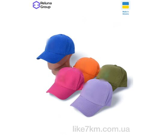 Кепка Лето PL001-7 mix (5 шт. р.One size) "Reluna Group" оптом со склада 7км ᐒ купить на  ❤ Like7km.com.ua
