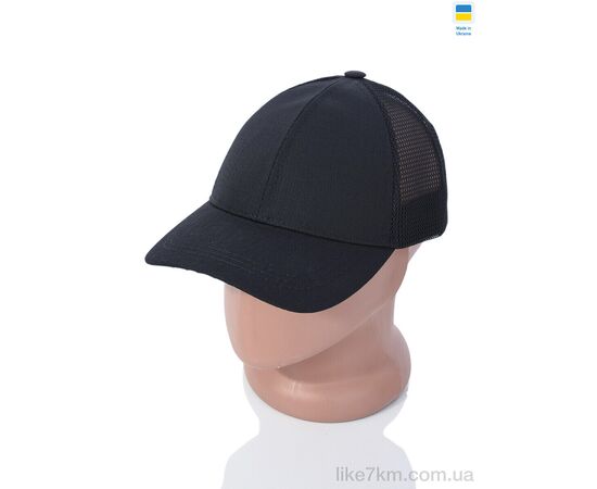 Кепка Лето Кепка чорна з сіткою (5 шт. р.One size) "STARK" оптом со склада 7км ᐒ купить на  ❤ Like7km.com.ua
