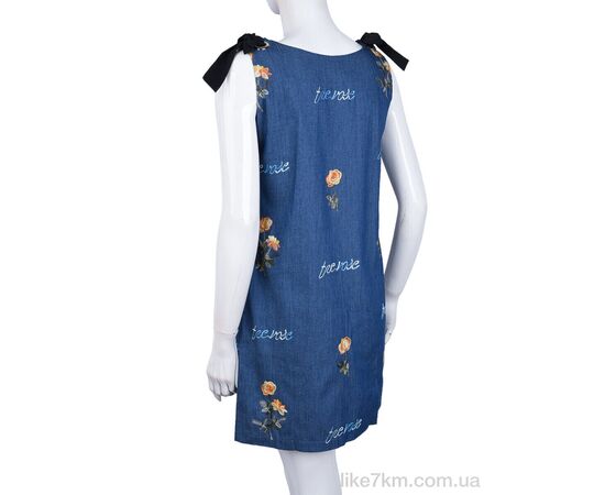 Сарафан Лето 871 blue (1 шт. р.34) "Vande Grouff" оптом со склада 7км, изображение 2 ᐒ купить на  ❤ Like7km.com.ua