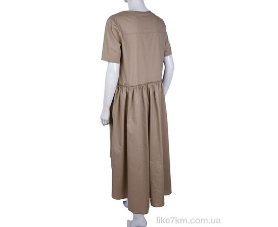 Платье Лето 884 beige (2 шт. р.42-44) "Vande Grouff" оптом со склада 7км, изображение 2 ᐒ купить на  ❤ Like7km.com.ua