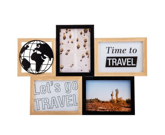 Фотоколлаж "Time to travel", 49,2*34,5 см ᐒ купить на  ❤ Like7km.com.ua