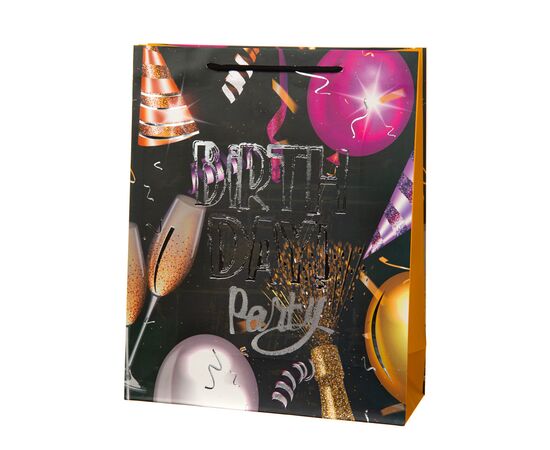 Подарочный пакет "Birthday Party" 31 * 12 * 40 ᐒ купить на  ❤ Like7km.com.ua
