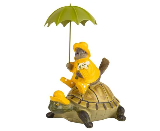 Статуэтка "Turtle with bird" ᐒ купить на  ❤ Like7km.com.ua